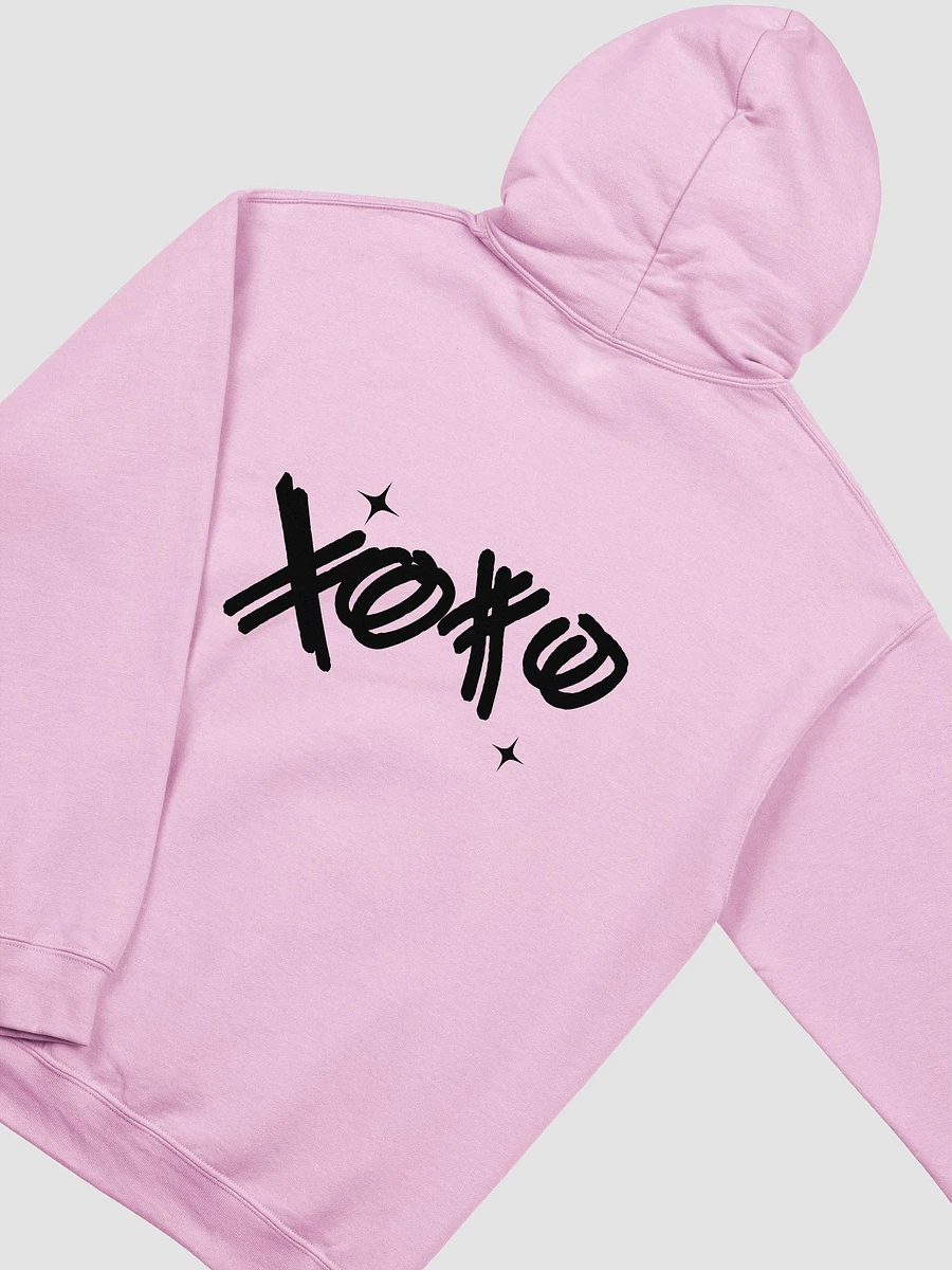 xoxo sparkle hoodie (green/pink) product image (8)