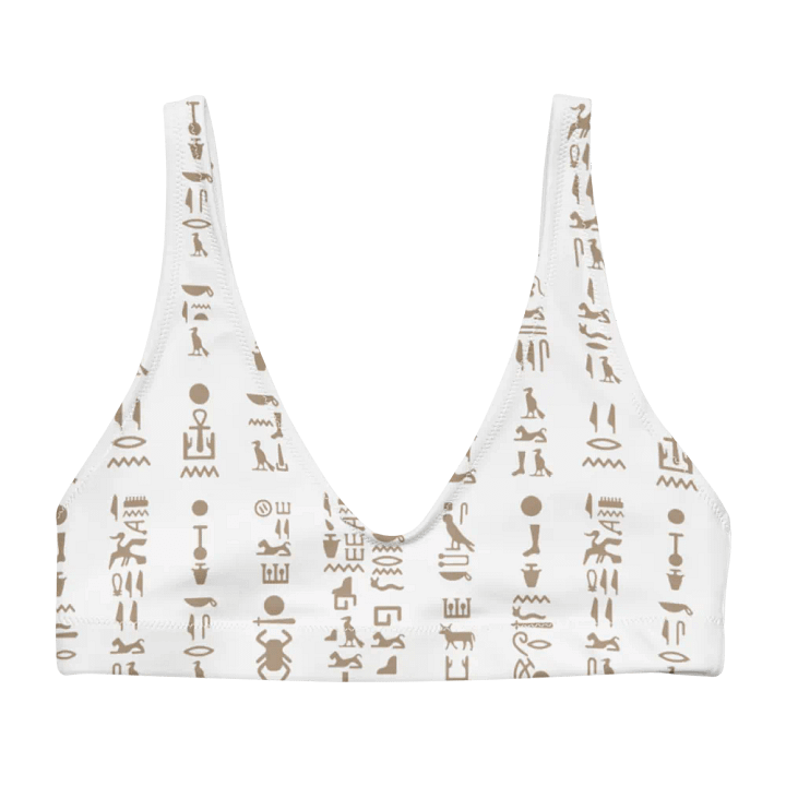 Isis White Bikini Top product image (1)