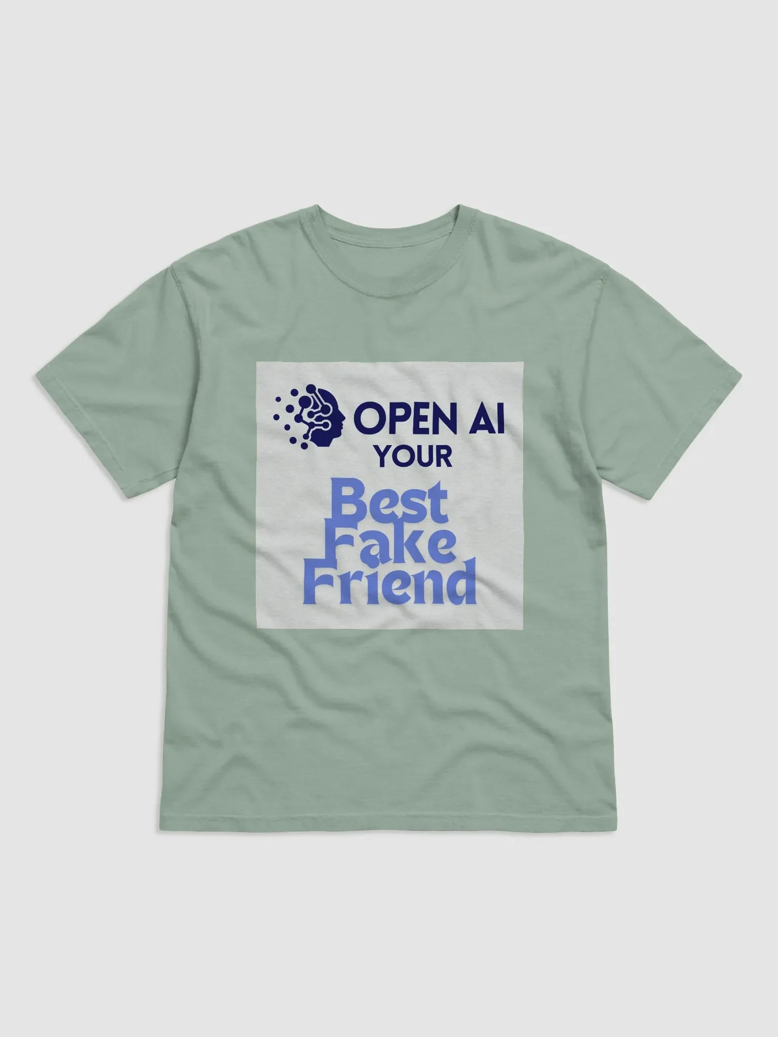 AI Best Friend Graphic Tee product image (1)