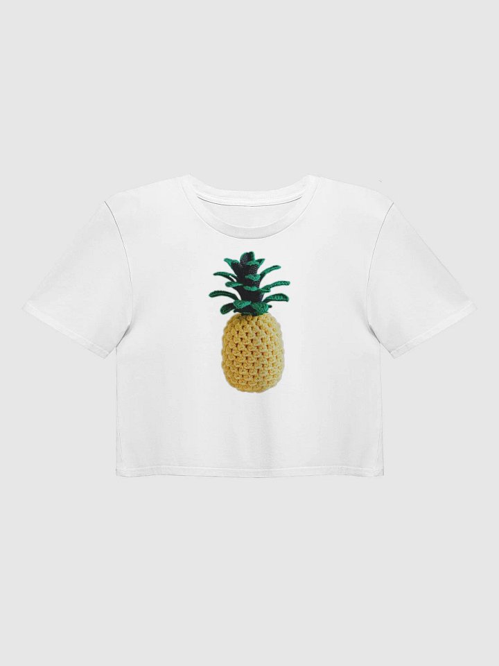 CozyAvocado Women's Premium Pineapple Crop Top #8 product image (1)