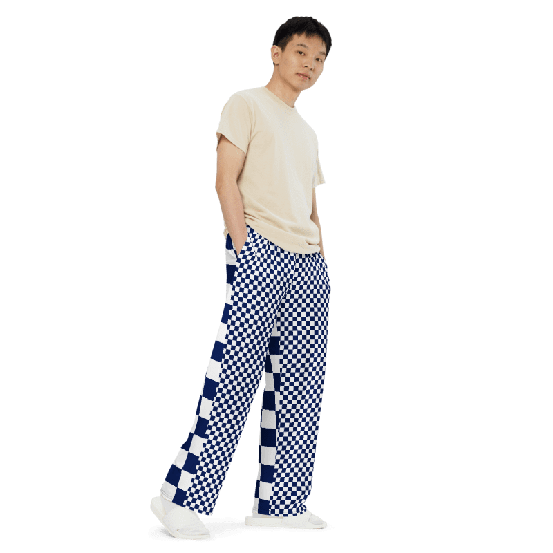 Premium Blue Checkered Pants product image (6)