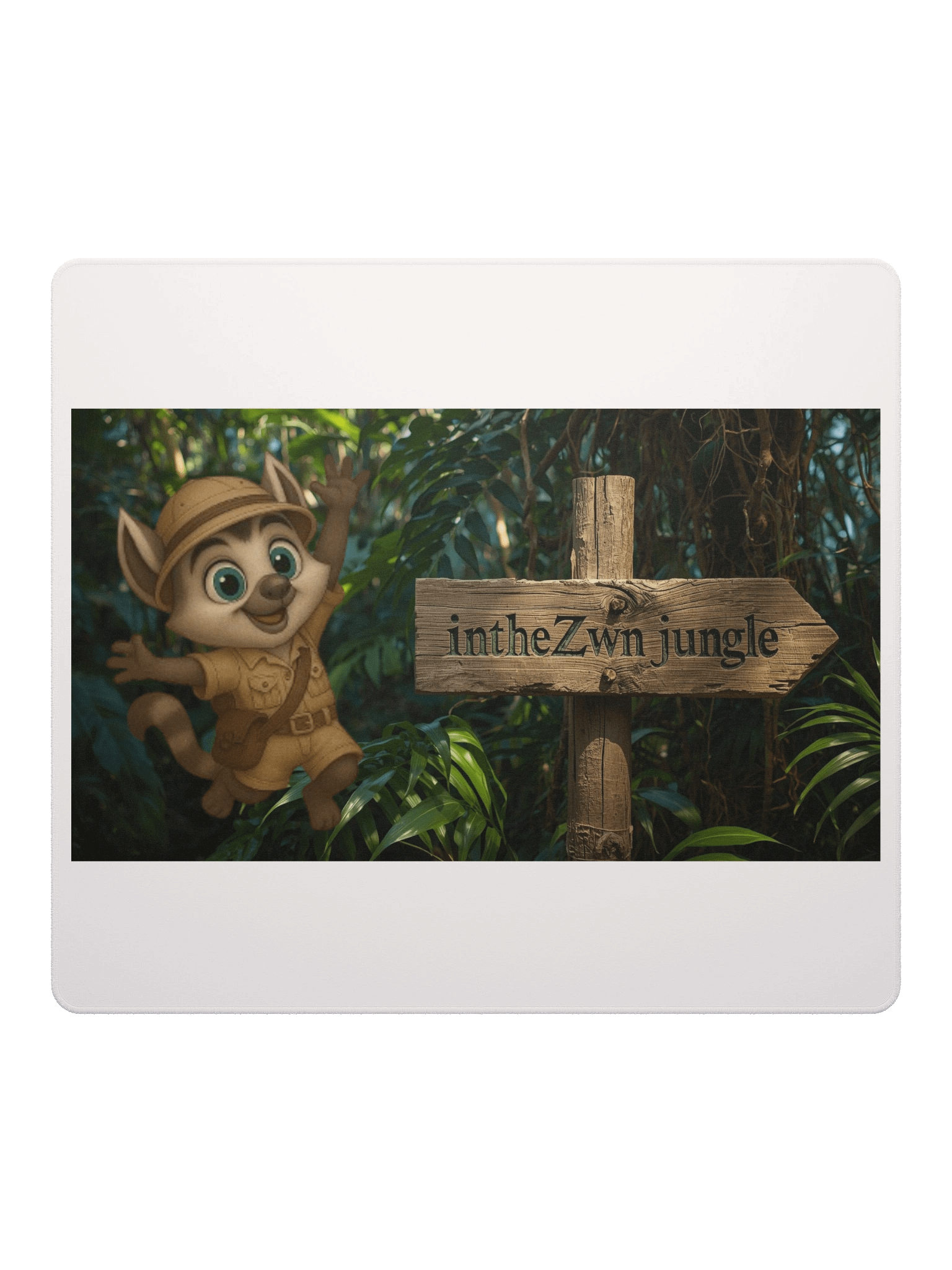jungle lemur gaming pad product image (4)