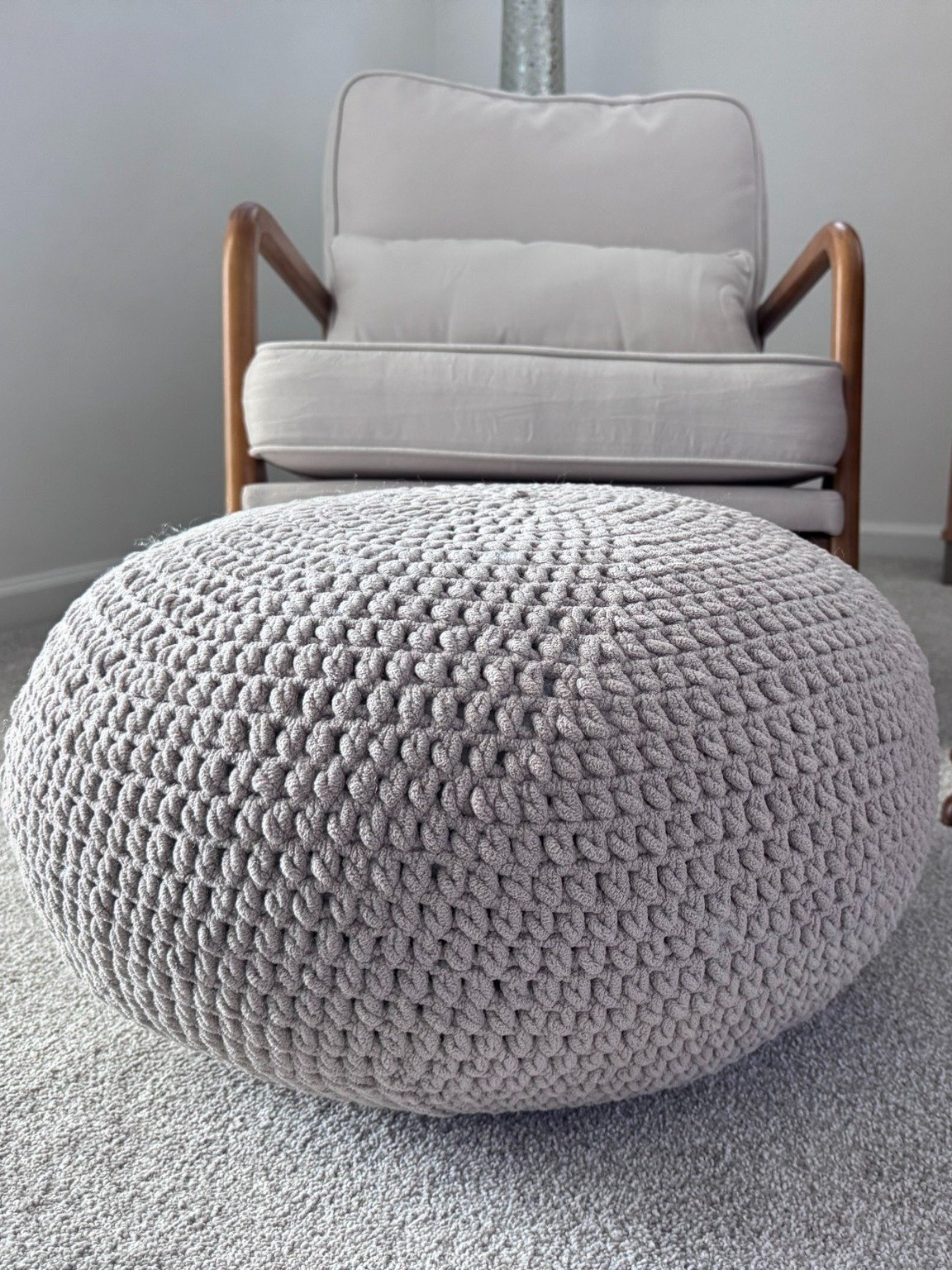 Chic Floor Pouf Crochet Pattern product image (5)