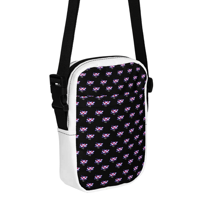 CasRae Logo Cross Body Bag (Black) product image (1)