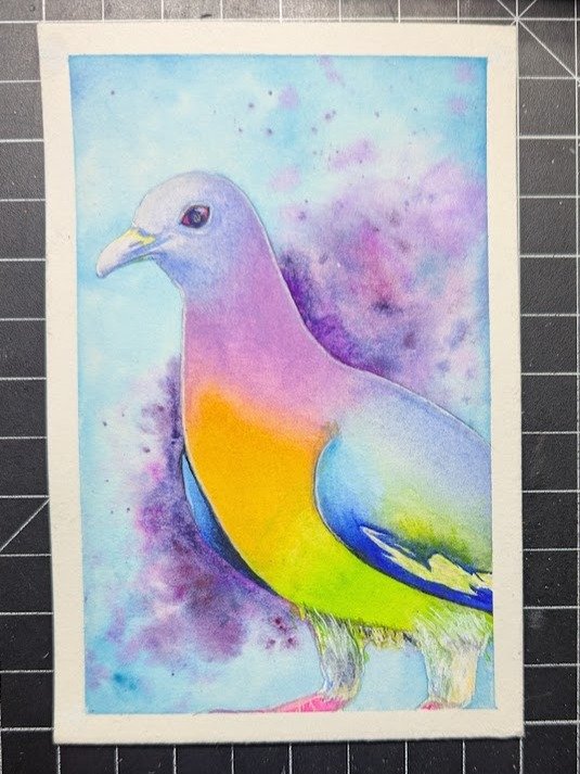 Original Art - Herbert the Sherbet Pigeon product image (1)