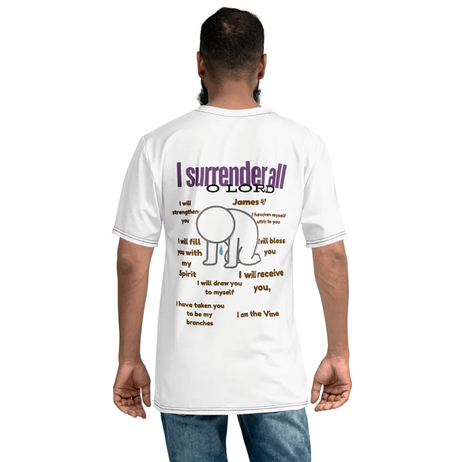 I surrender all to jesus Crew Neck T-Shirt product image (6)