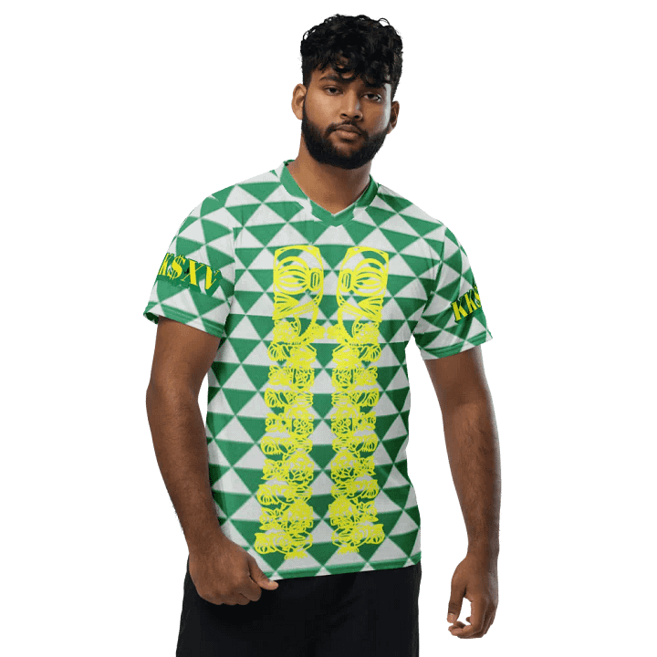 H-Shape Doodle TIKI All-Over Print Sports Jersey product image (1)