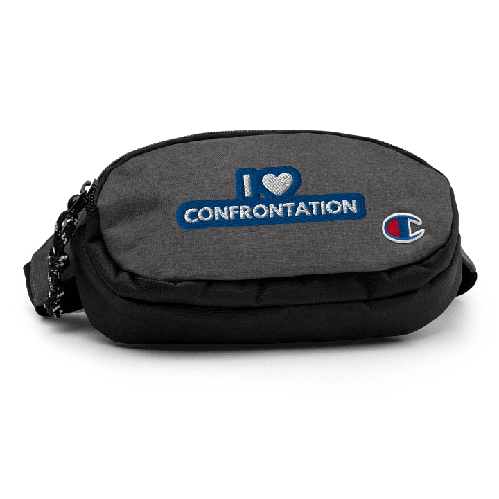 I <3 Confrontation (royal and white) champion fanny pack product image (2)