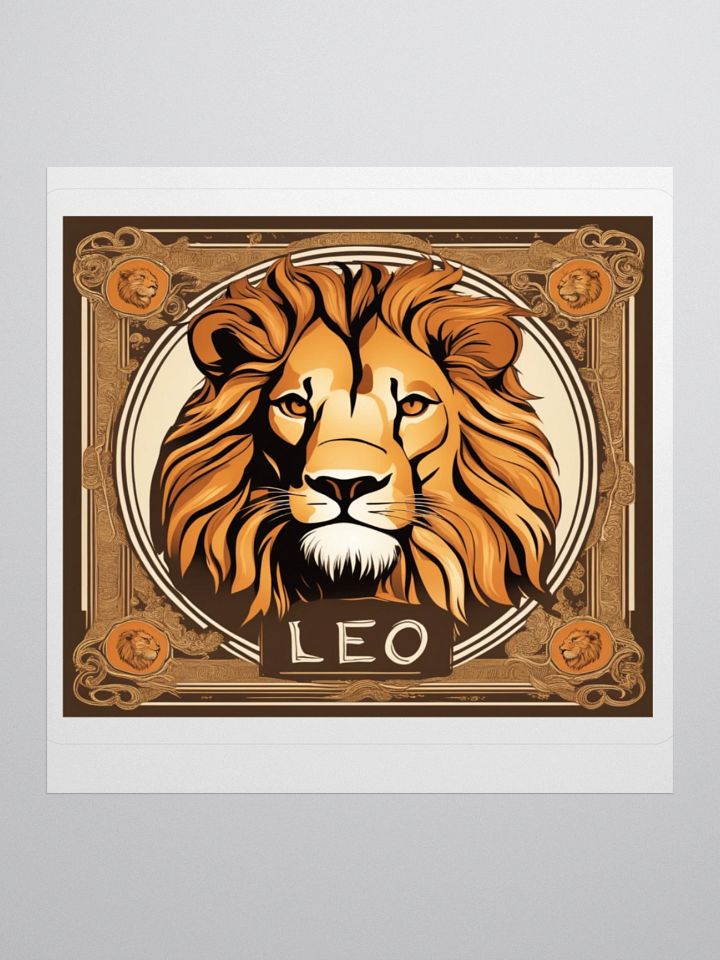LEO - Kiss-Cut Sticker product image (1)