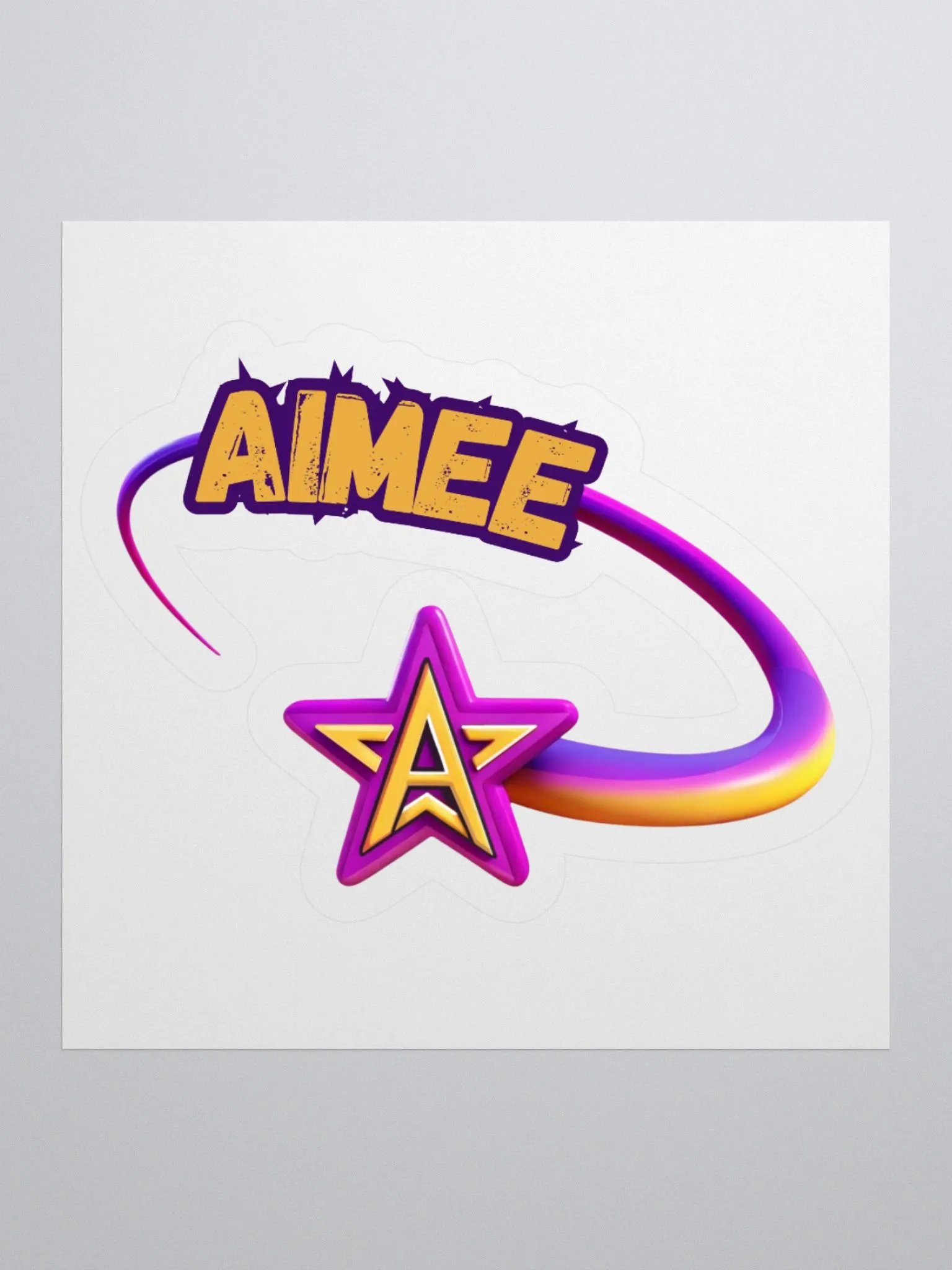 Cosmic AIMEE Kiss Cut Stickers product image (1)
