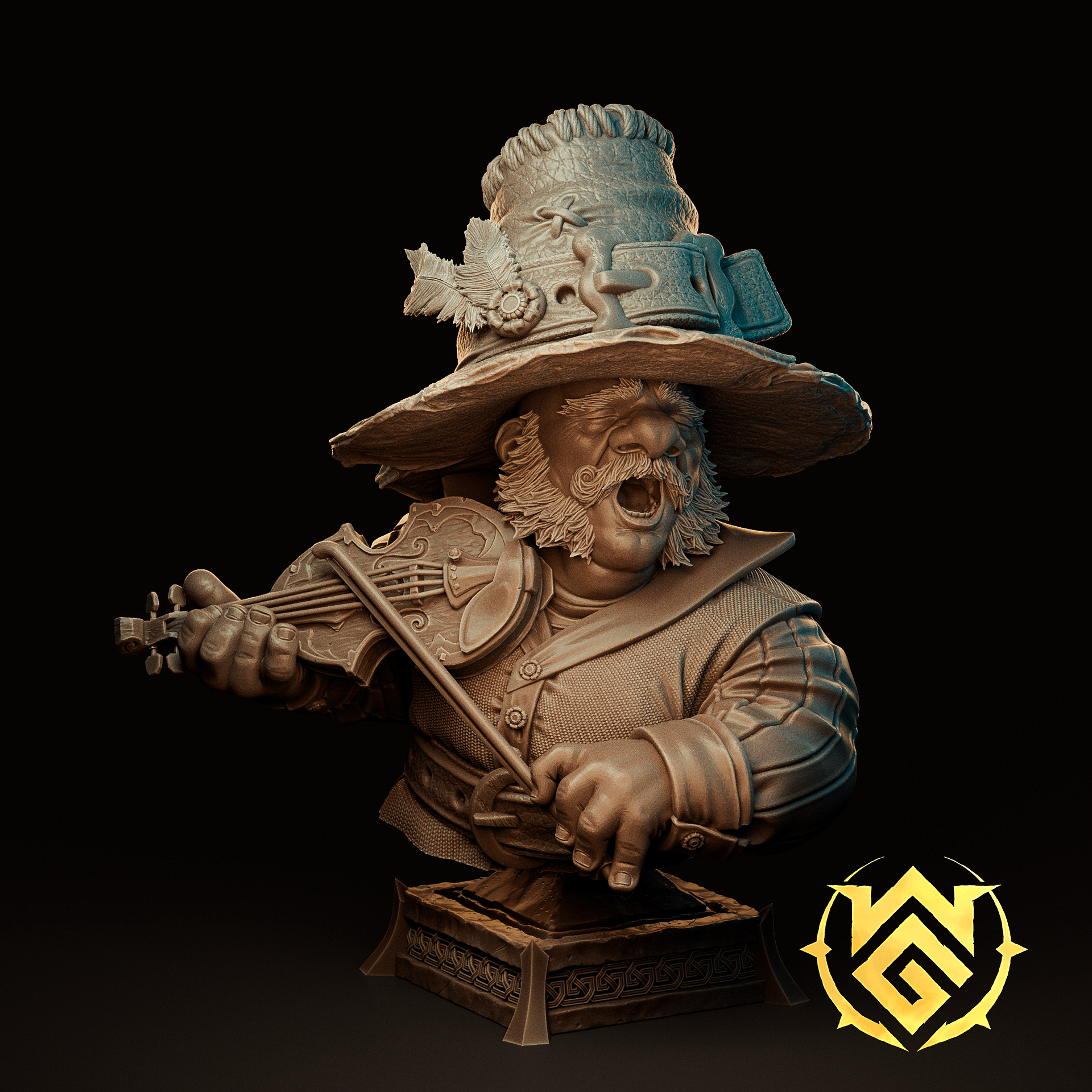 Bust - Fiddle Master Felix product image (1)