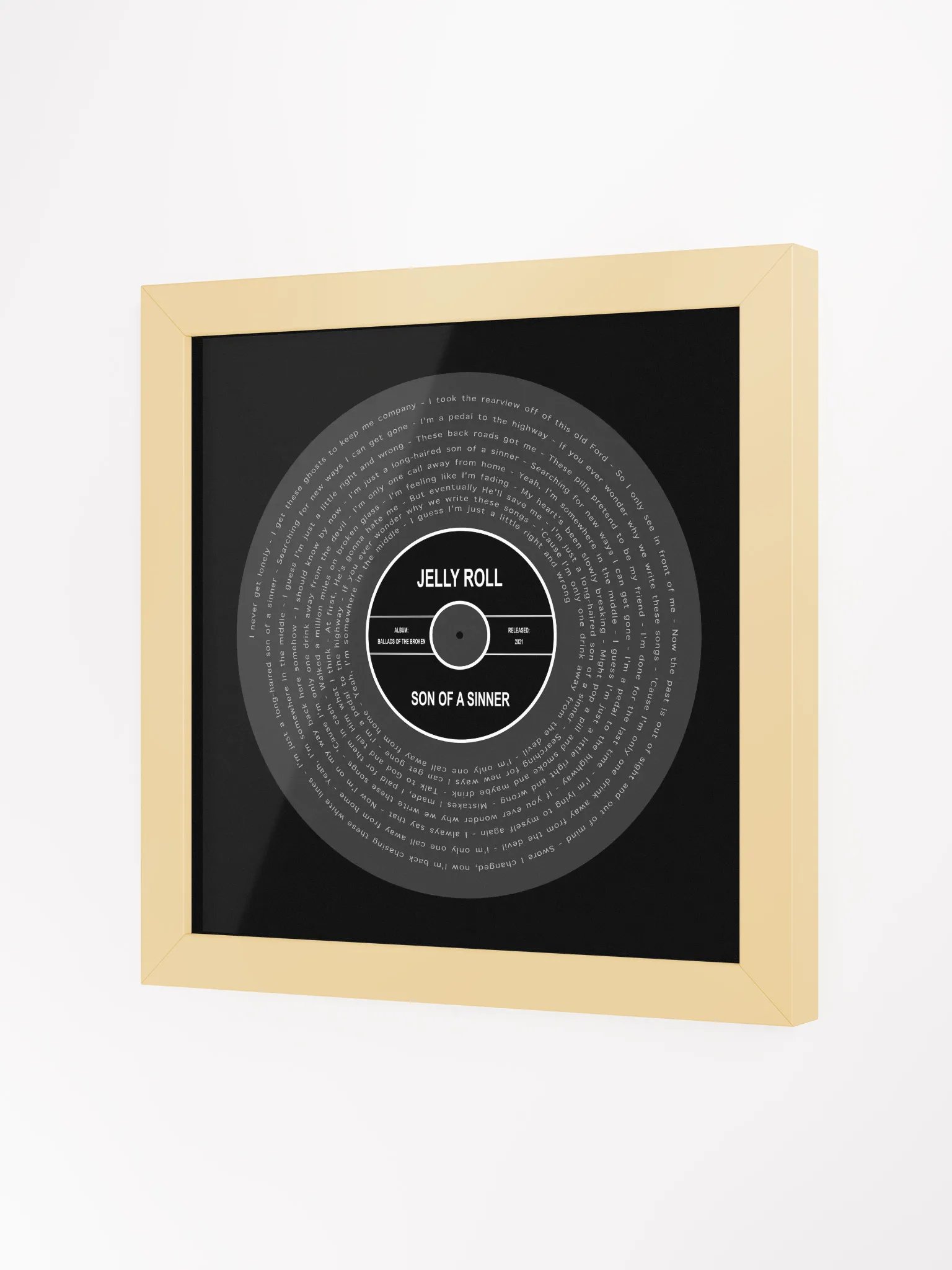 Jelly Roll - Son of a Sinner Vinyl Poster product image (21)