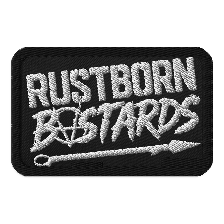 Rustborn Bastards Spear Patch product image (1)