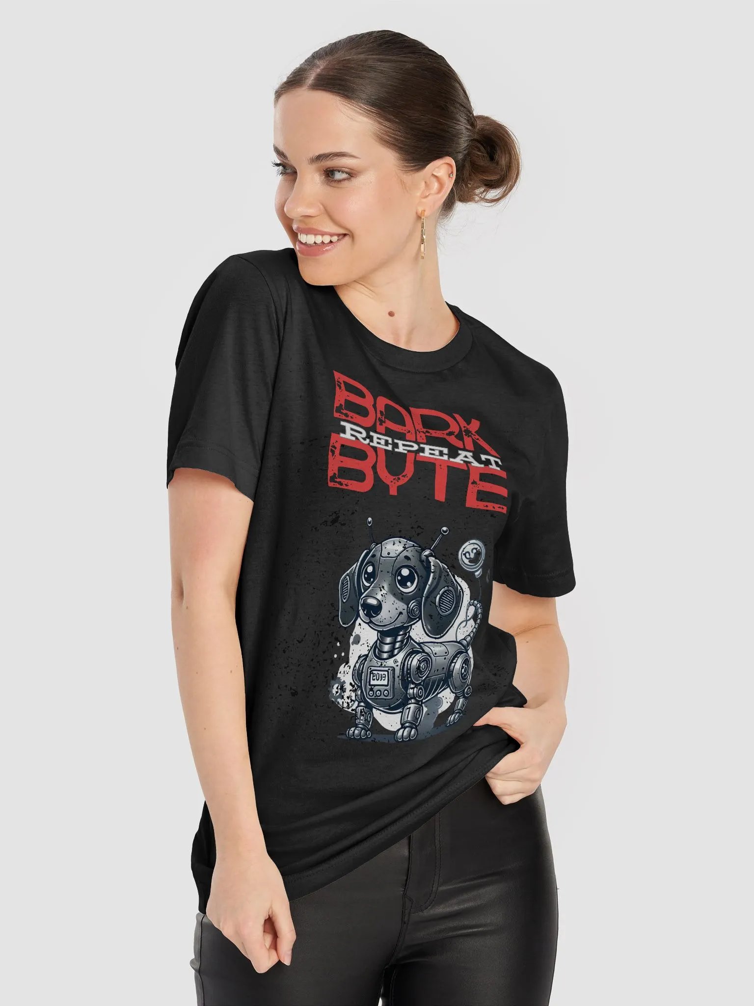 Bark Byte Repeat T-Shirt product image (15)