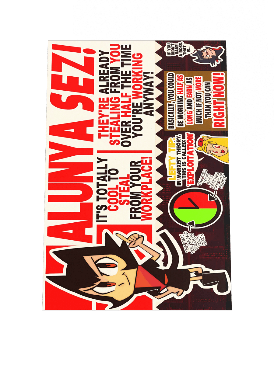 Alunya and Rodina - “Alunya Sez!” Poster product image (1)