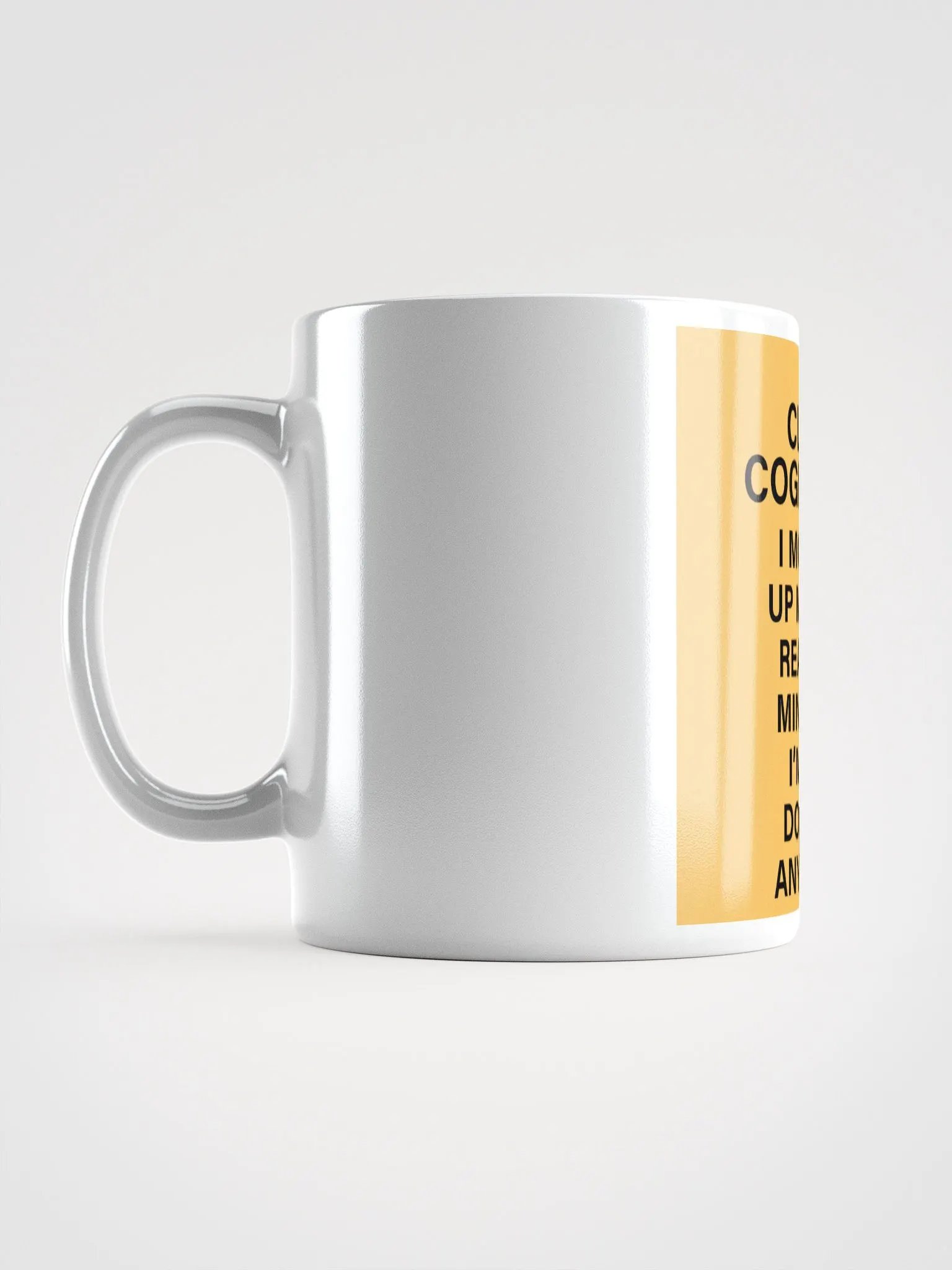 Clear Cognition Goldenrod Cup/Mug product image (6)
