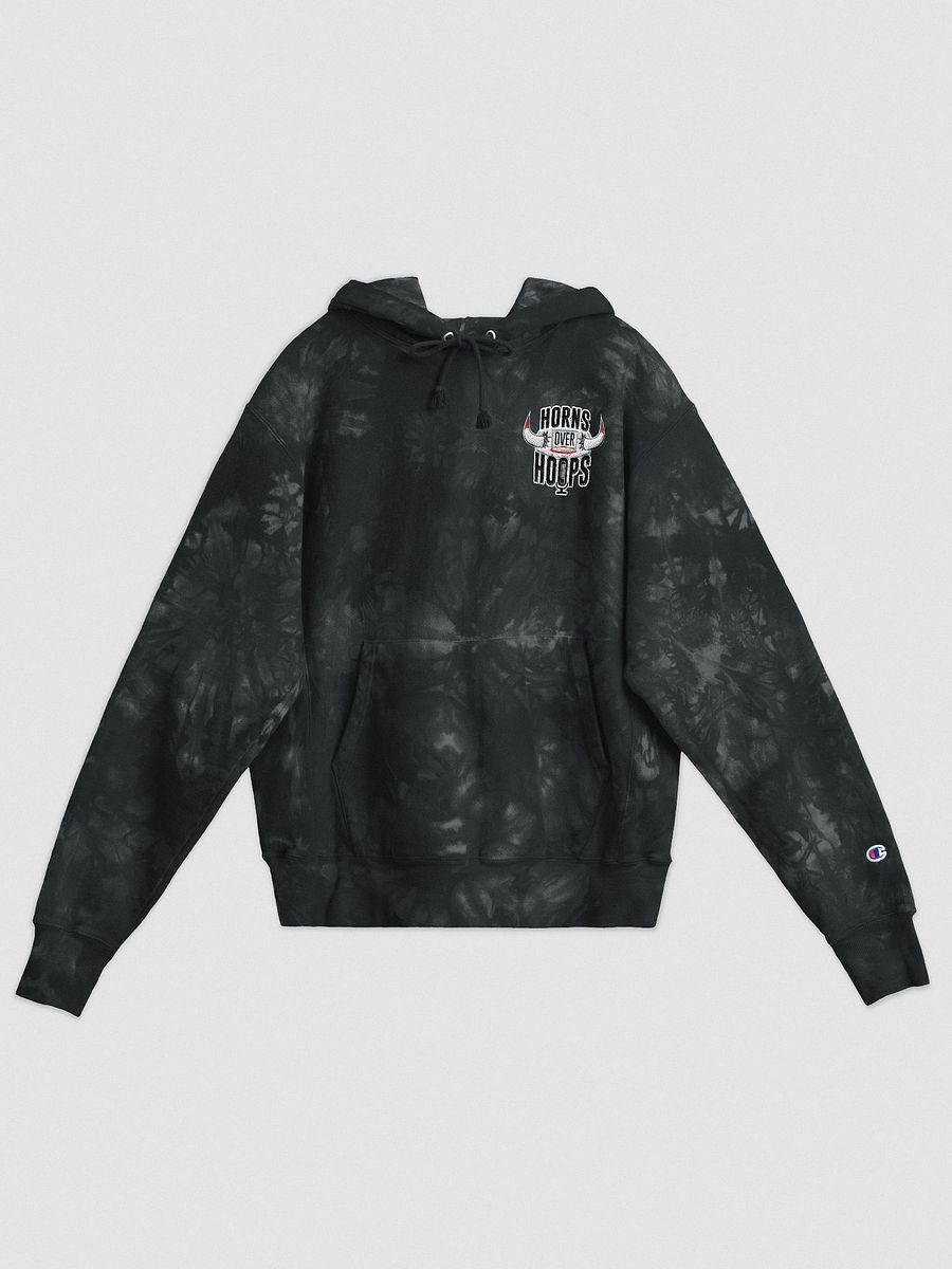 Horns Over Hoops Fusion Tie-Dye Hoodie product image (2)