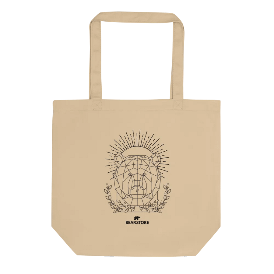 Vector Bear Eco Tote Bag product image (1)