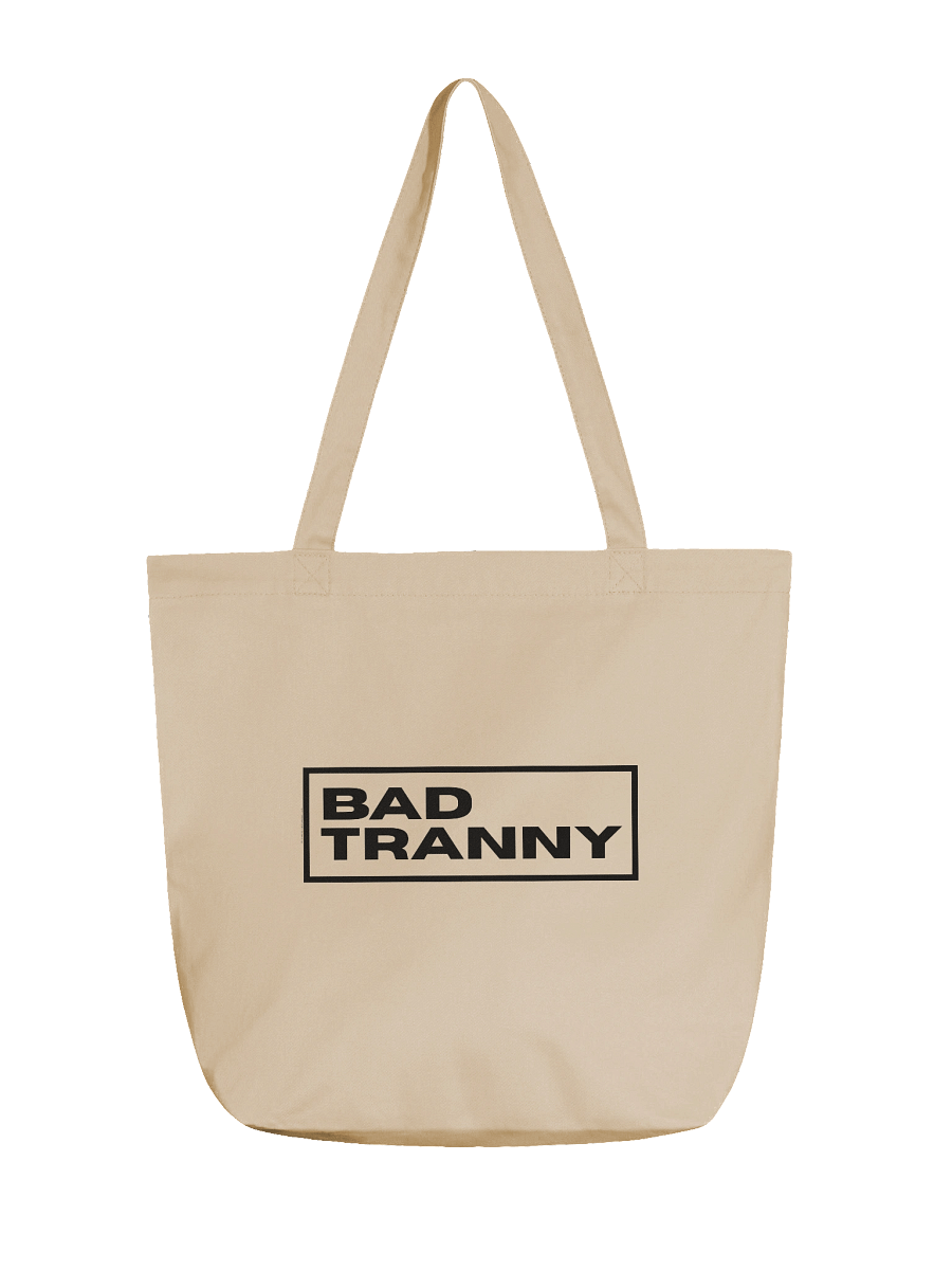 [Buck Angel Shop] Bad Tranny - Tote Bag [tan] product image (1)