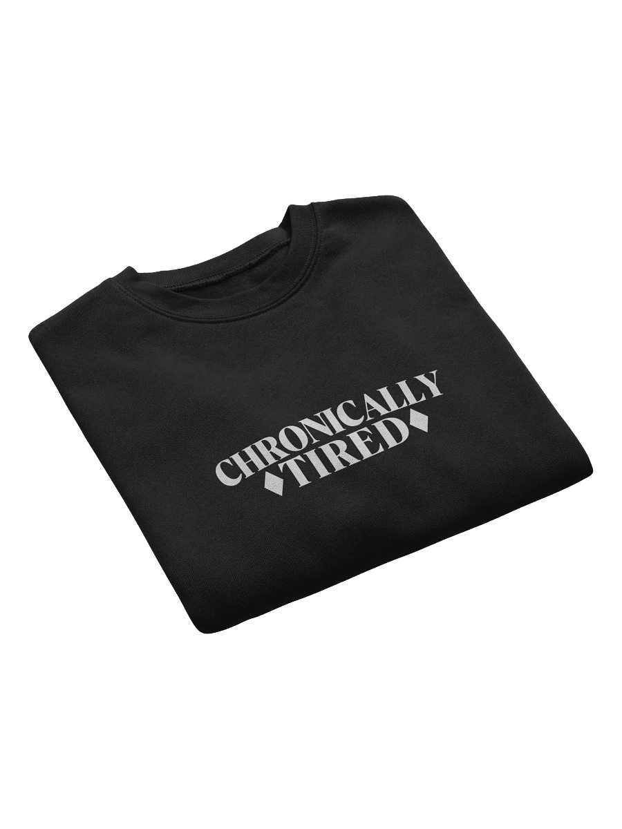 Chronically Tired Crop Sweatshirt product image (8)