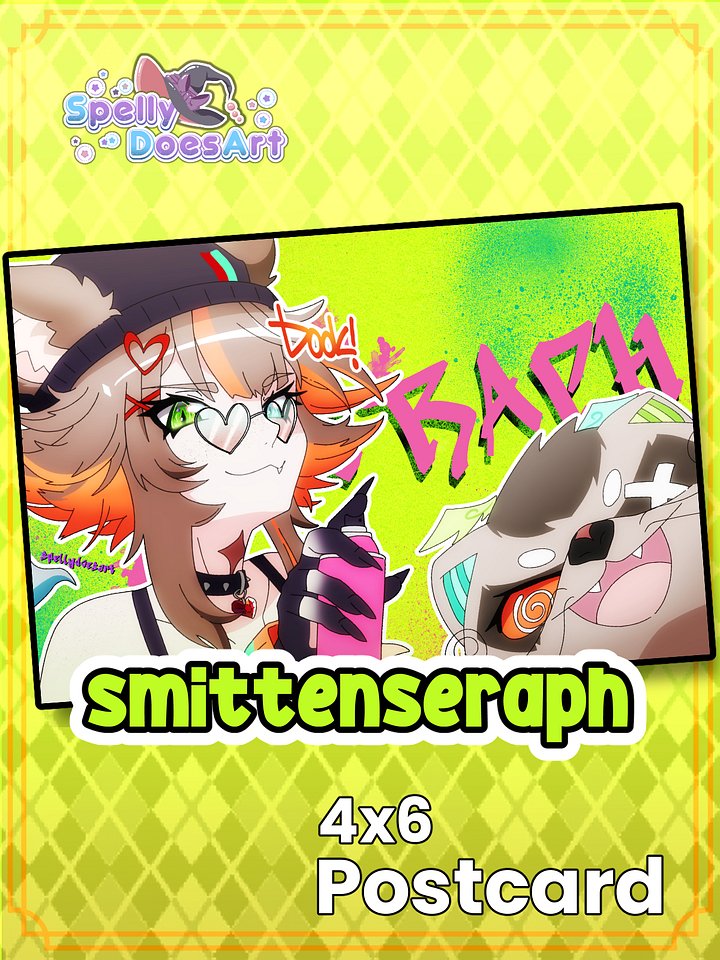 Vtuber Postcard - Seraph product image (1)