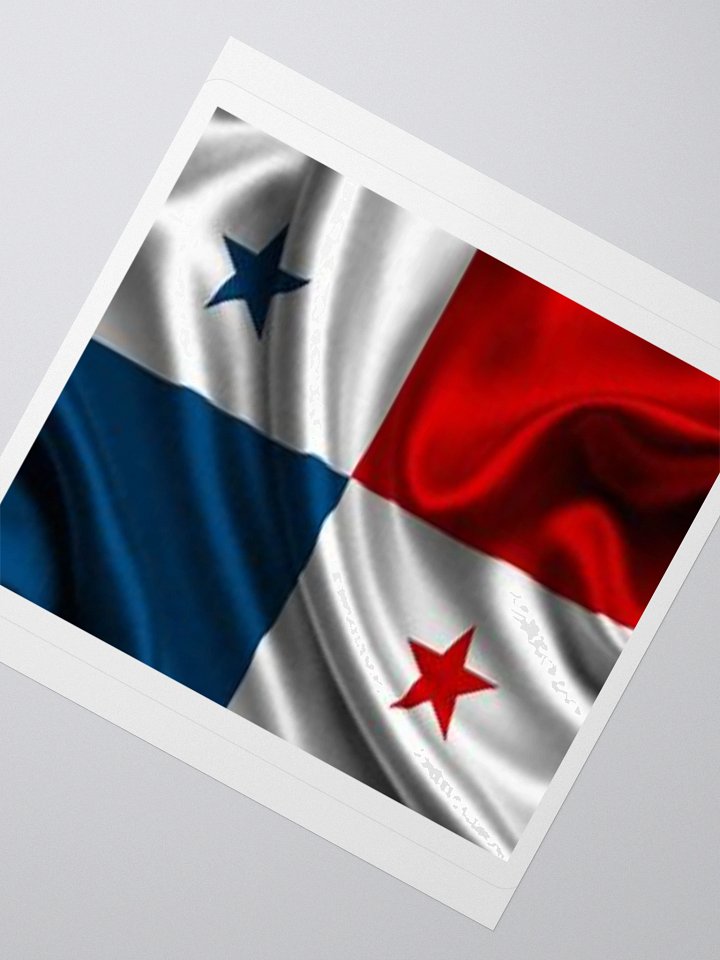 Exclusive Panama Flag Kiss-Cut Stickers - High-Quality Vinyl, Multiple Sizes product image (6)