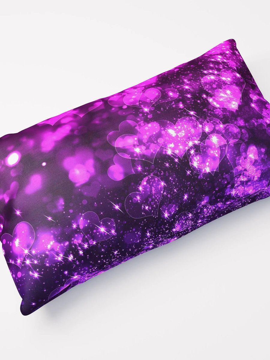 Bokeh Hearts Throw Pillow product image (12)