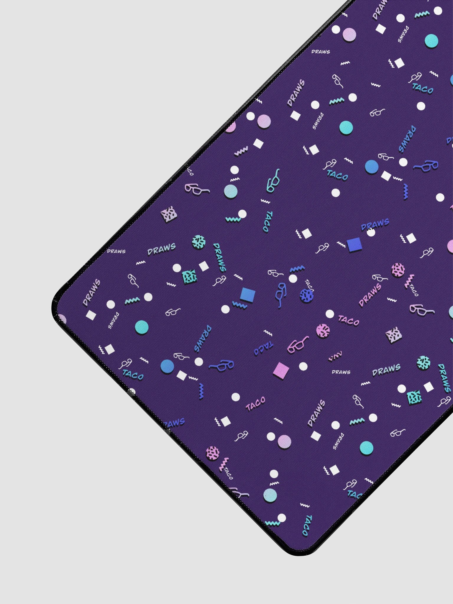 TacoDraws Retro Pattern Deskmat product image (3)