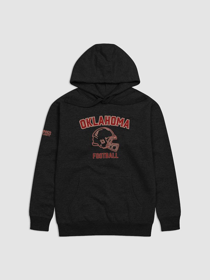 Oklahoma Football Helmet Hoodie product image (1)