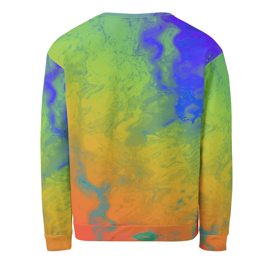 Rainbow Abstractions Unisex Sweatshirt product image (5)