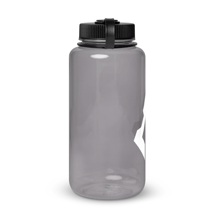 White Logo Wide Mouth 32oz Water Bottle product image (4)