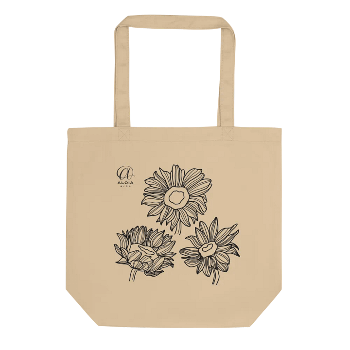 Doodle Flowers Tote Bag product image (1)