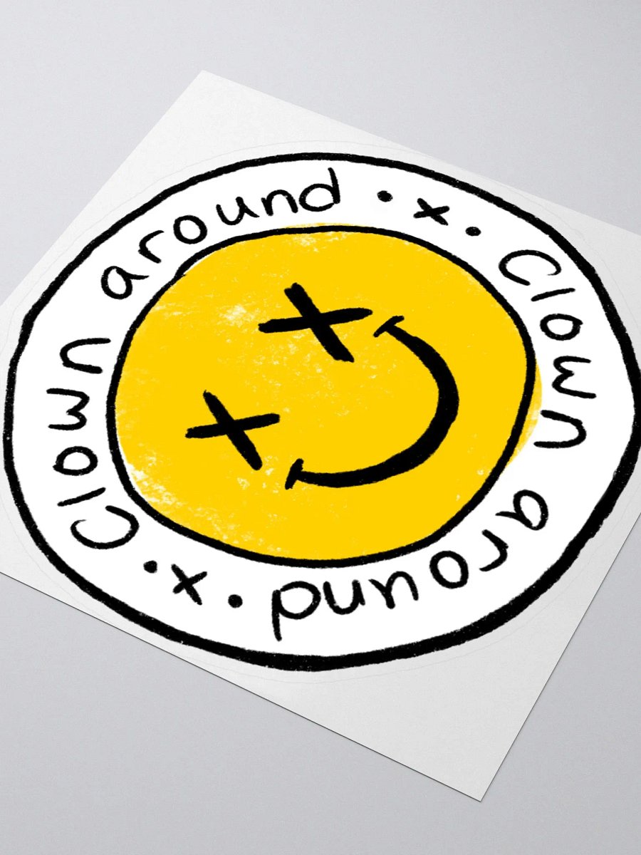 Clown Around Sticker product image (8)