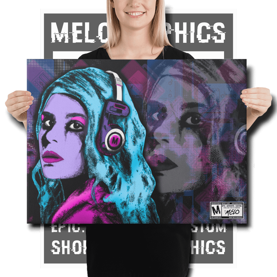 Personal Playlist by MELOGRAPHICS - Canvas Art + Digital Wallpaper | #MadeByMELO product image (4)