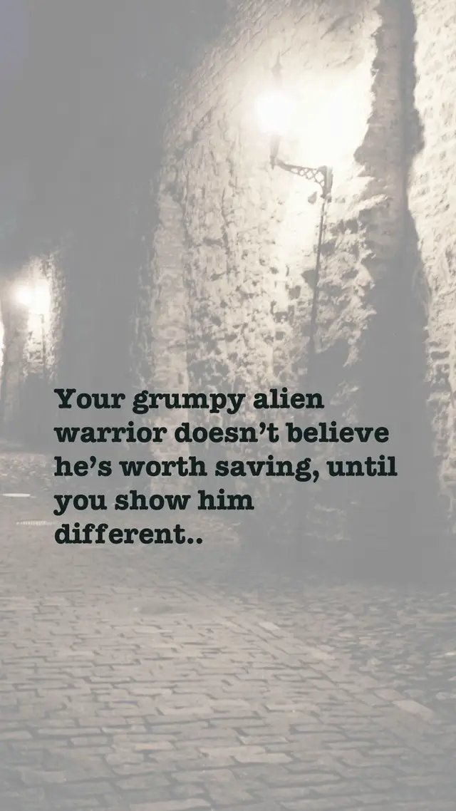 You travel to a new planet to start a new life and meet the grumpy alien warrior of your dreams. But you realise soon enough that he’s incredibly damaged. Are you brave enough to try and help him heal?#Booktok #scifiromance #grumpysunshineromance #grumpysunshinebooks #spicyromancerecs #alienromancebooks #scifiromancebooktok 
