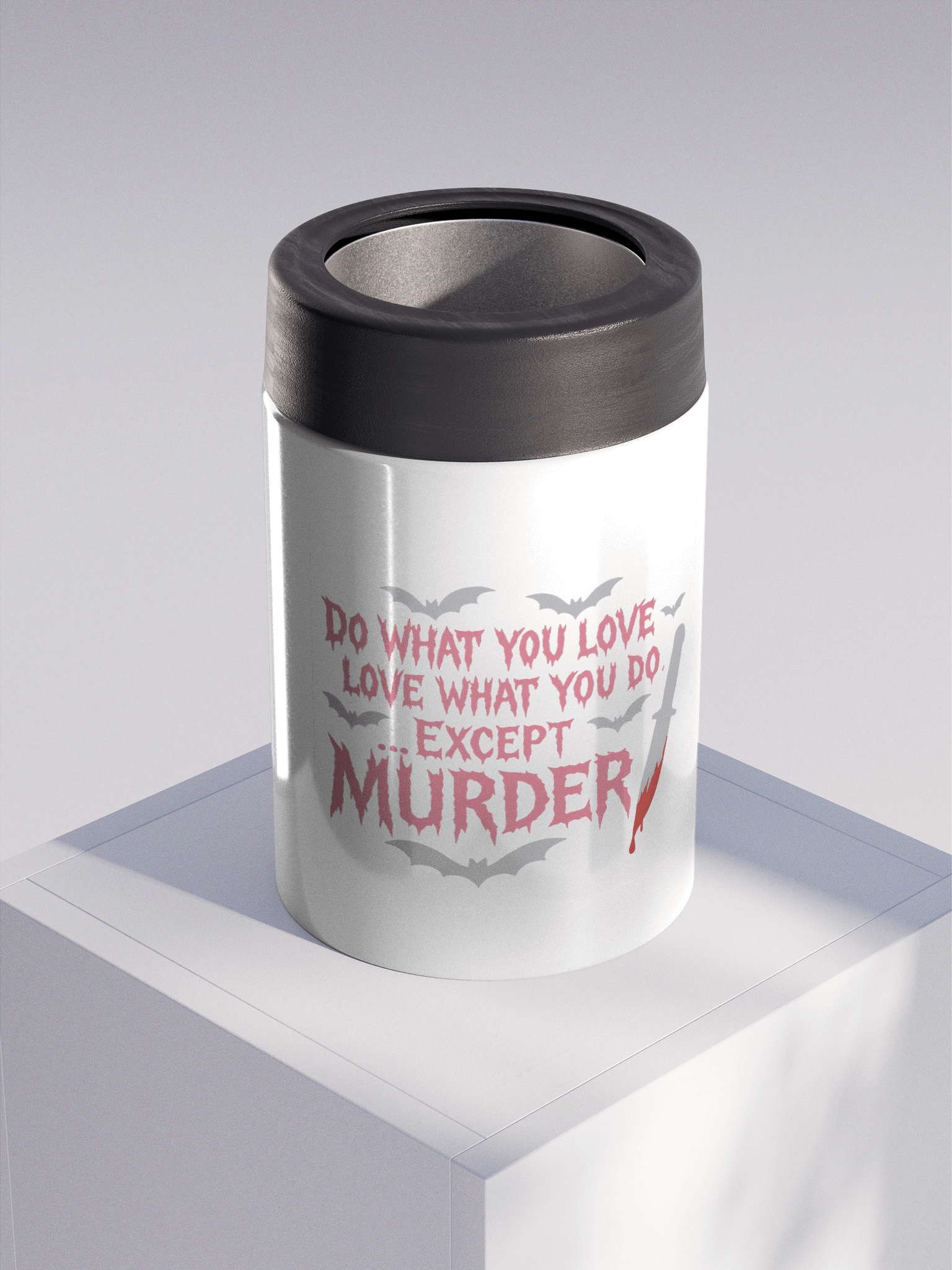 Do what you love metal coozie product image (3)