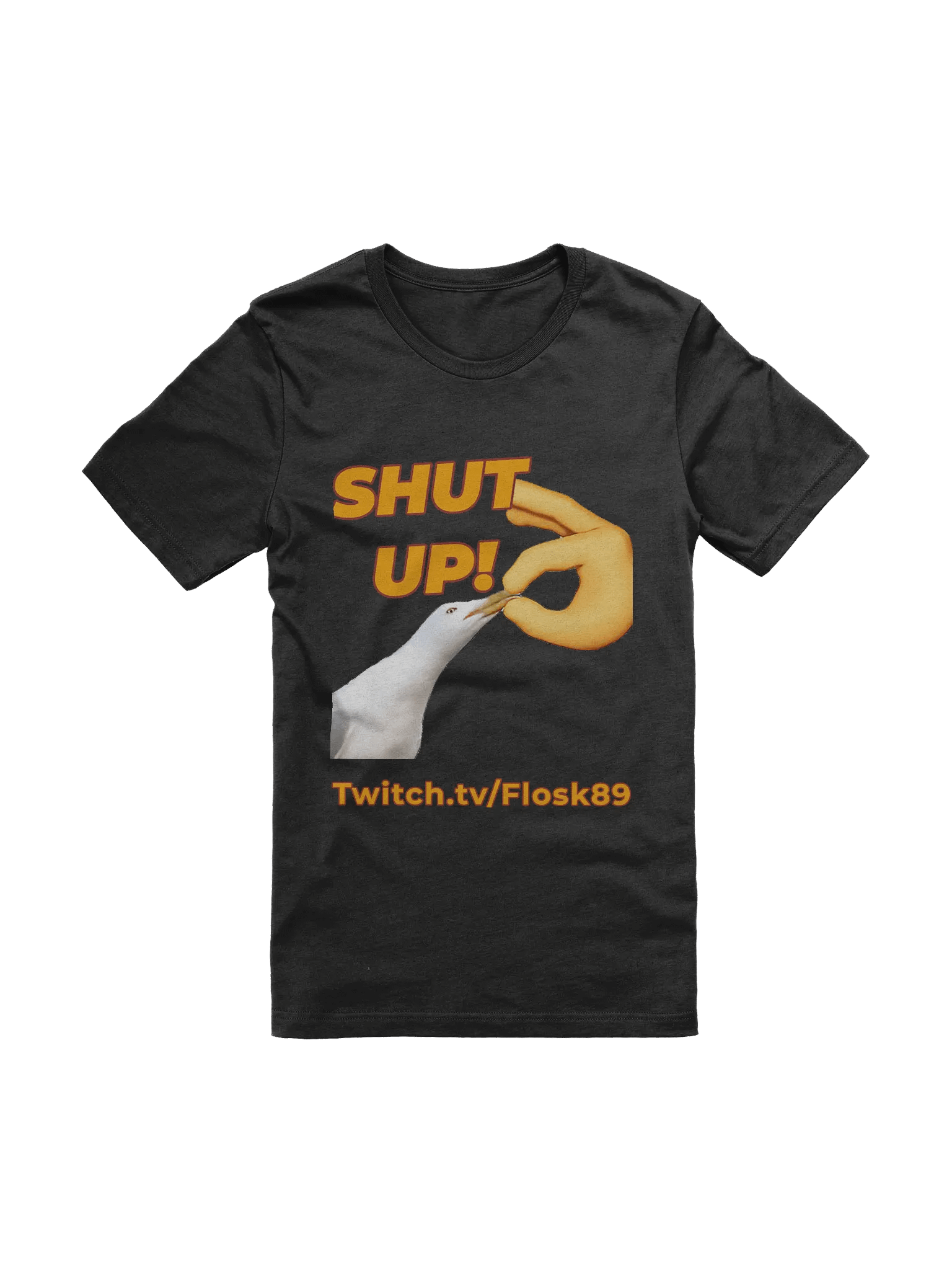 Shut Up with link - T-shirt product image (1)