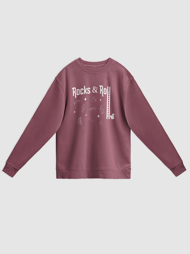 Rocks & Roll Sweatshirt (White) product image (5)