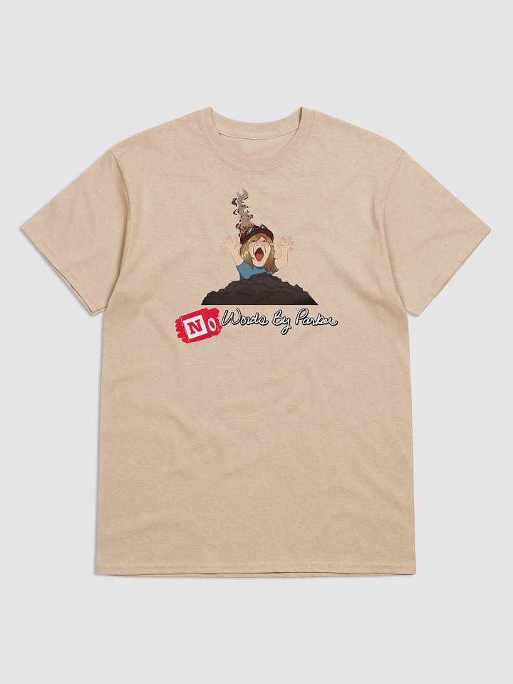 "No Words By Parker" T-shirt (heavyweight) product image (2)