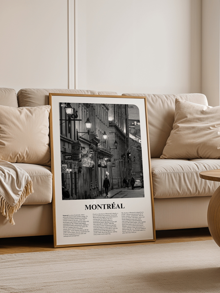 Montreal 02 Newspaper Poster product image (4)