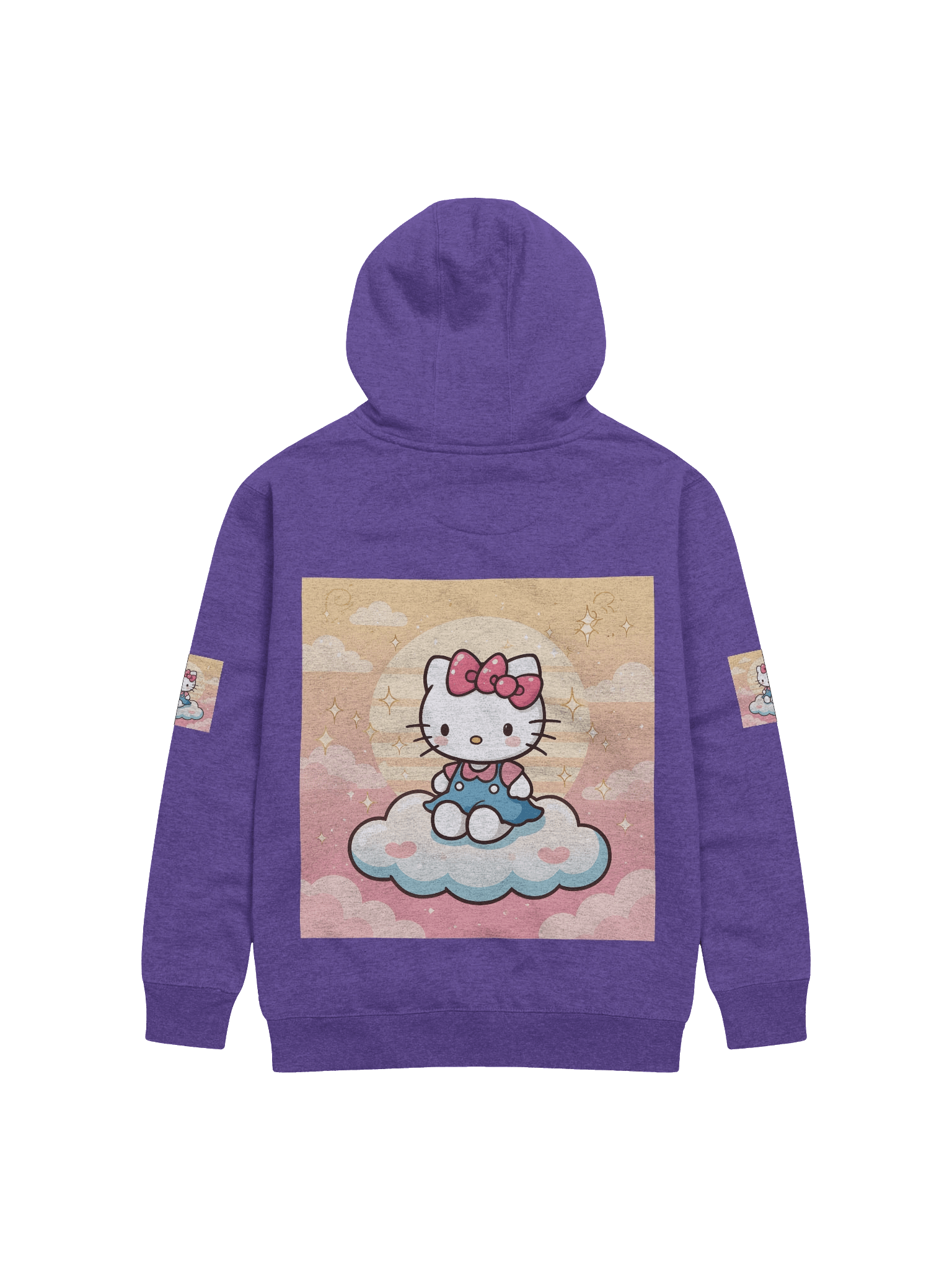 Cute Cat in the Clouds Premium Hoodie product image (2)