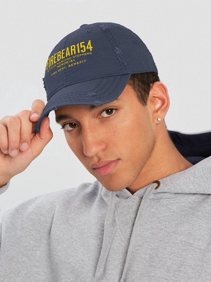 Fire Bear 154 Distressed Cap product image (2)