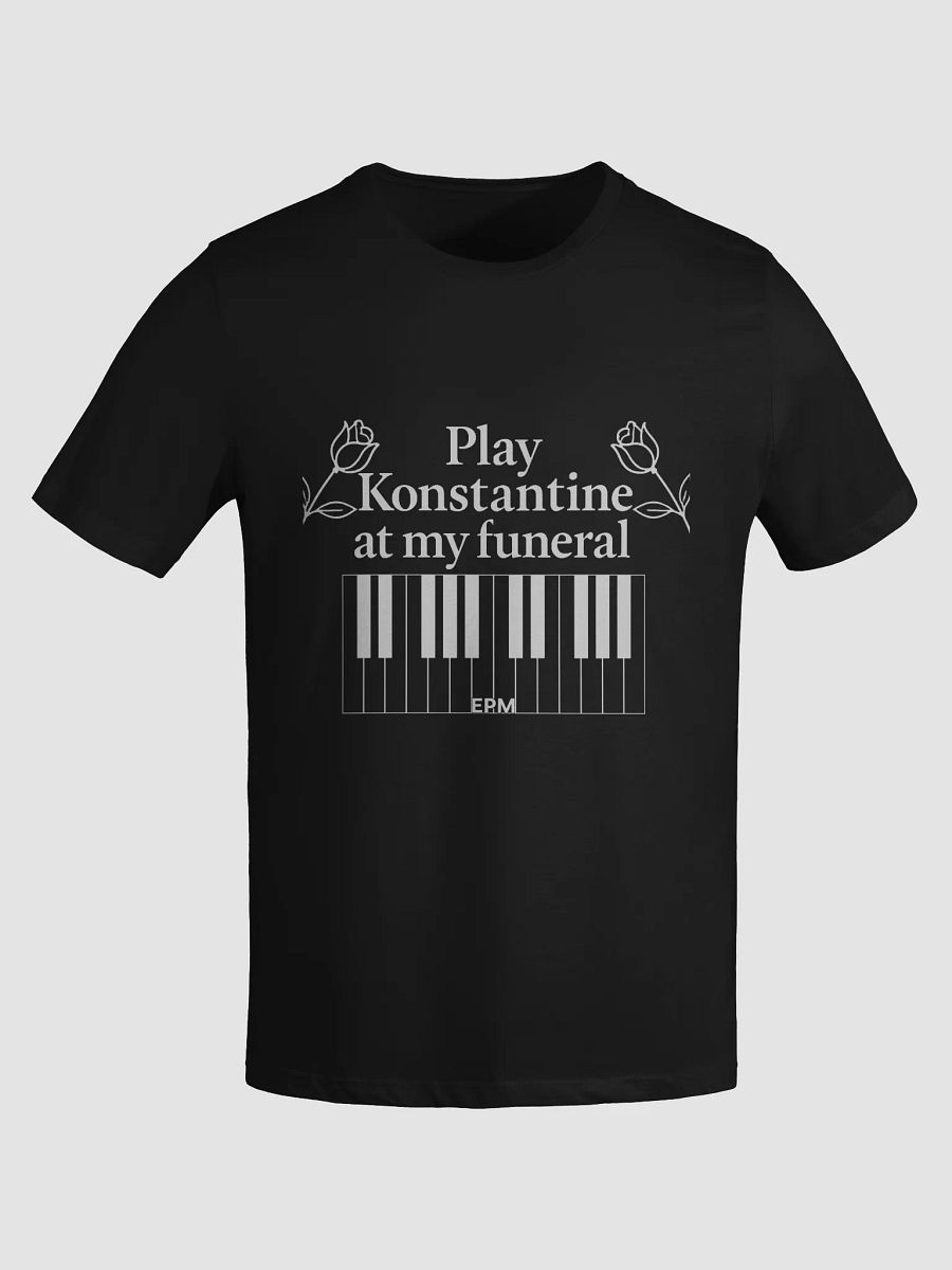 Play Konstantine at My Funeral Womens Tee product image (1)
