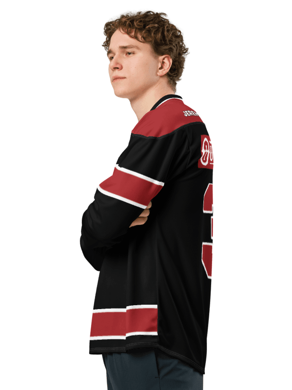 Outcasts Hockey Jersey Red/Black product image (4)