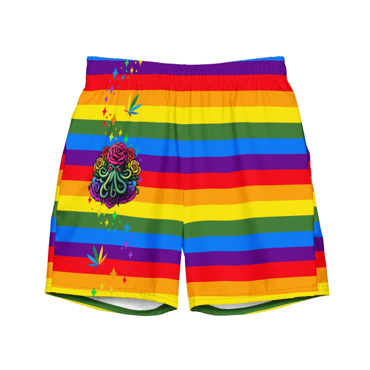 PRIDE Cthulhu Royalty Swim Shorts product image (2)
