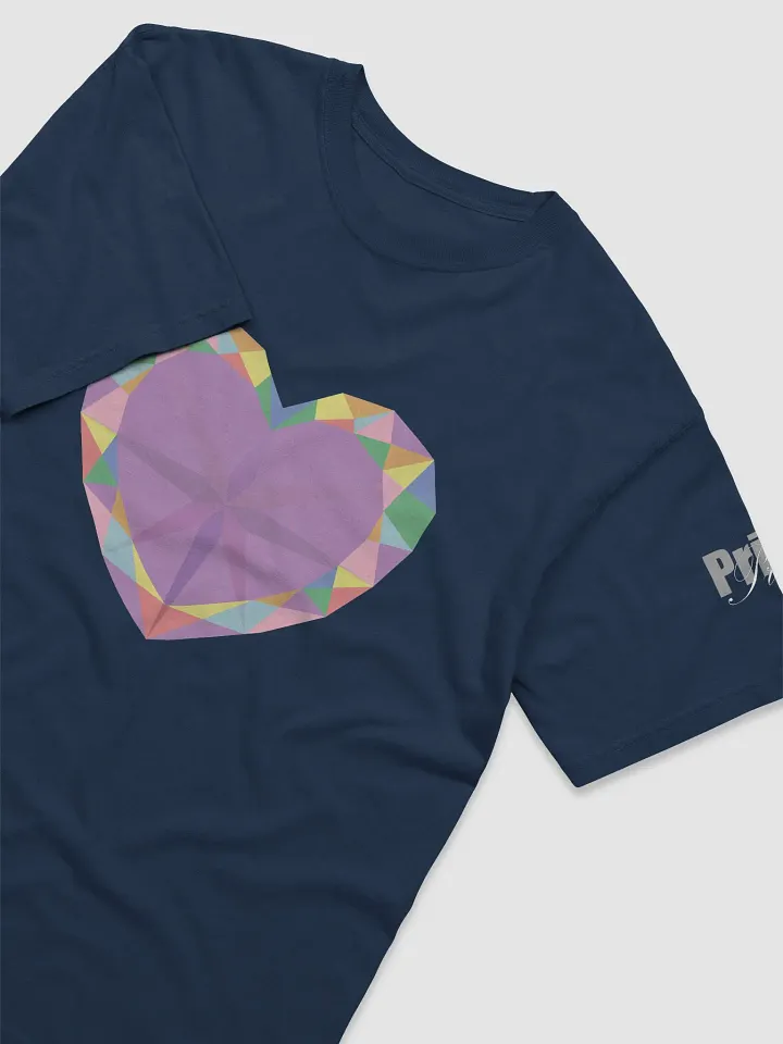 Crystal Pride T-Shirt (Pride Sleeve Version) product image (1)