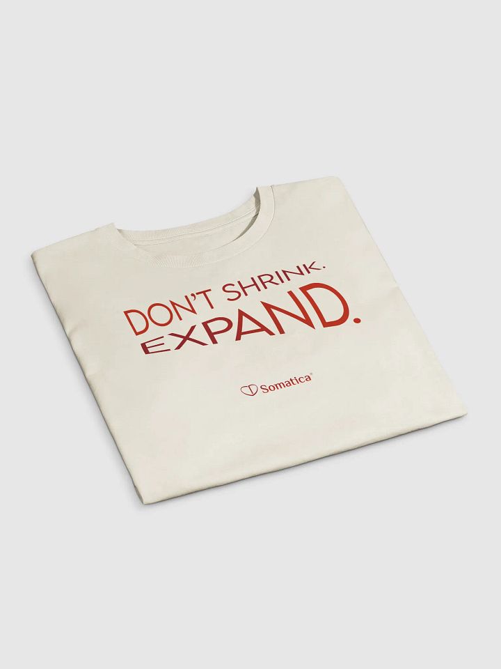 Don’t Shrink. Expand. on Women's Premium Crop Top product image (2)
