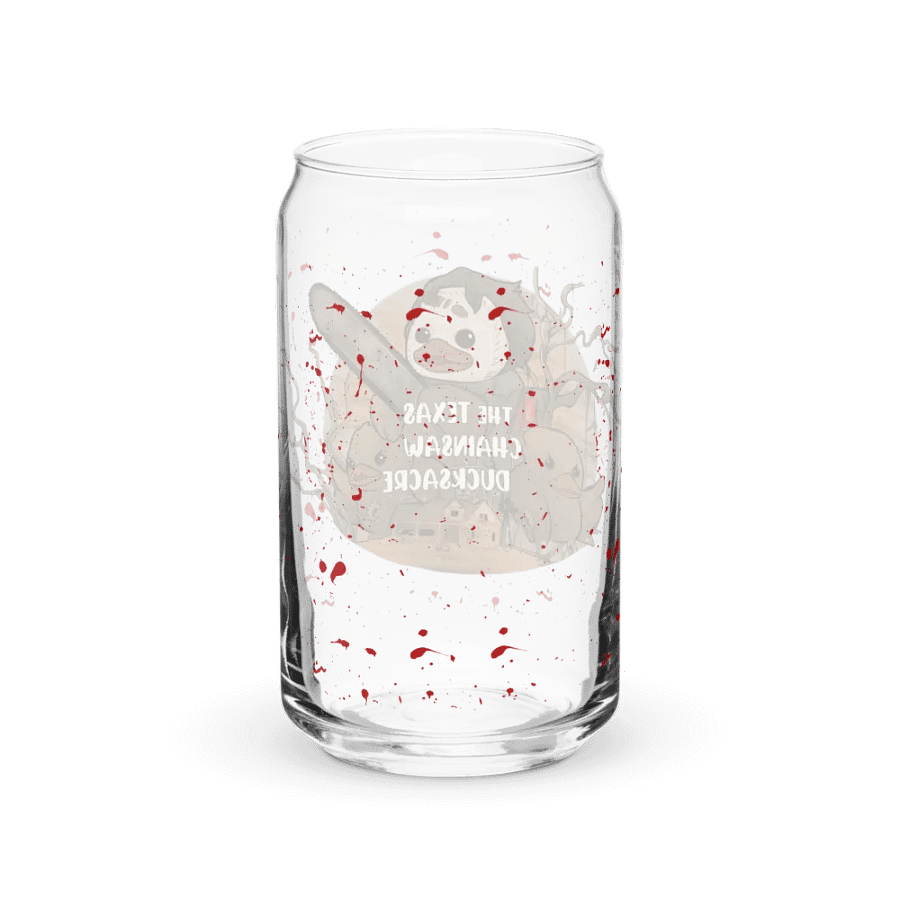 The Texas Chainsaw Ducksacre Can-Shaped Glass product image (38)