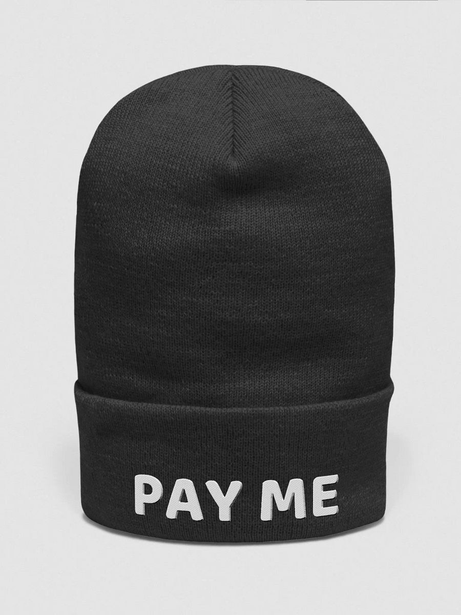 PAY ME Beanie product image (2)