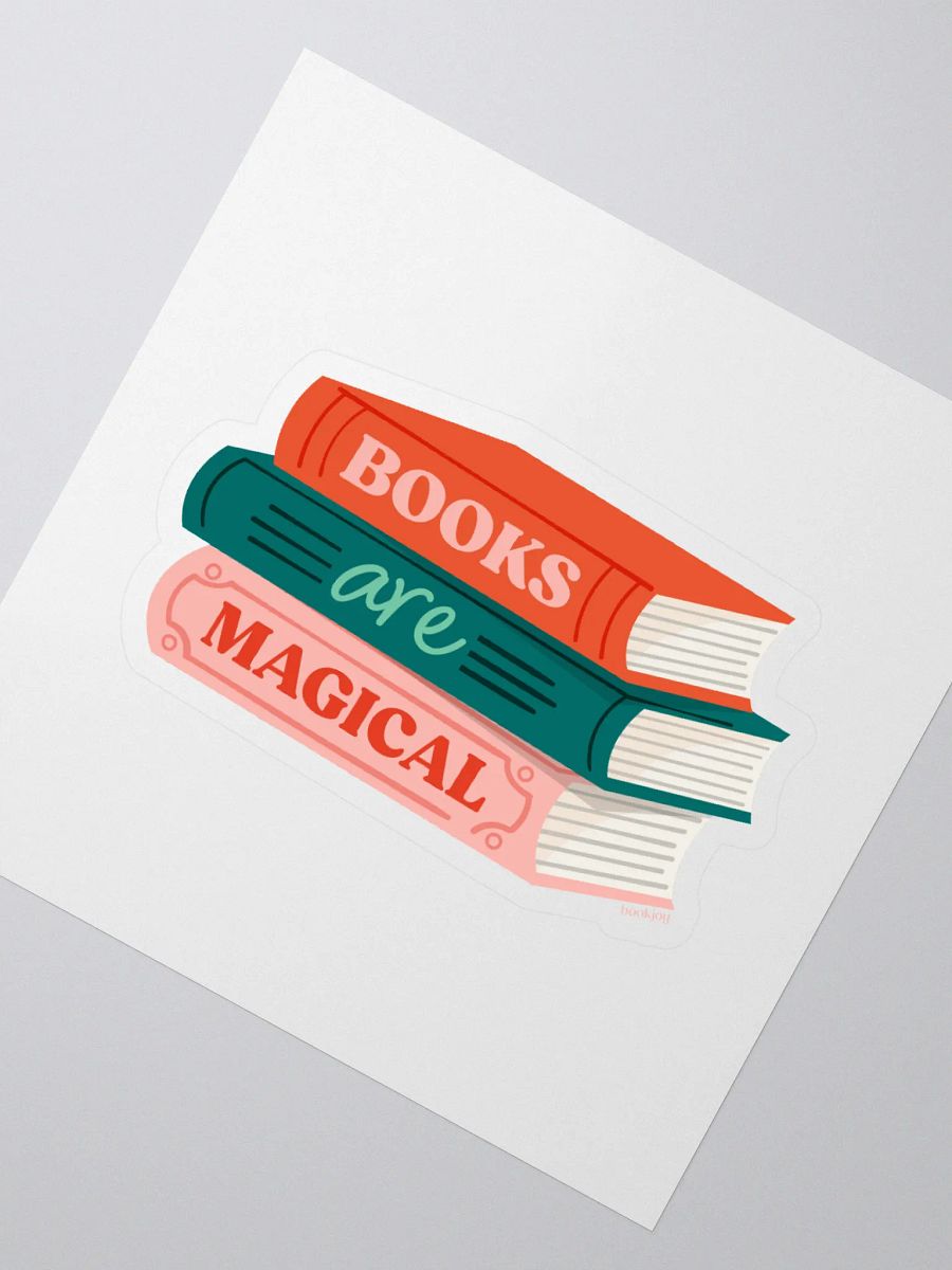 Books Are Magical Sticker product image (2)